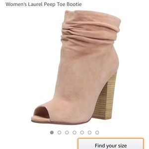 Kristin Cavallarie peep toe bootie
